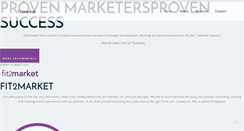 Desktop Screenshot of fit-2-market.com